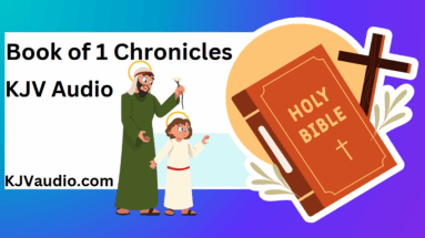 Holy Bible with cross and Adam to King