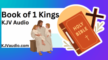 Holy Bible with Cross and Jesus with two children sitting on His lap